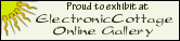Proud to exhitbit at Electronic Cottage Online Gallery